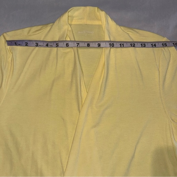 Northern Reflections Yellow Cardigan Sweater - Picture 7 of 10
